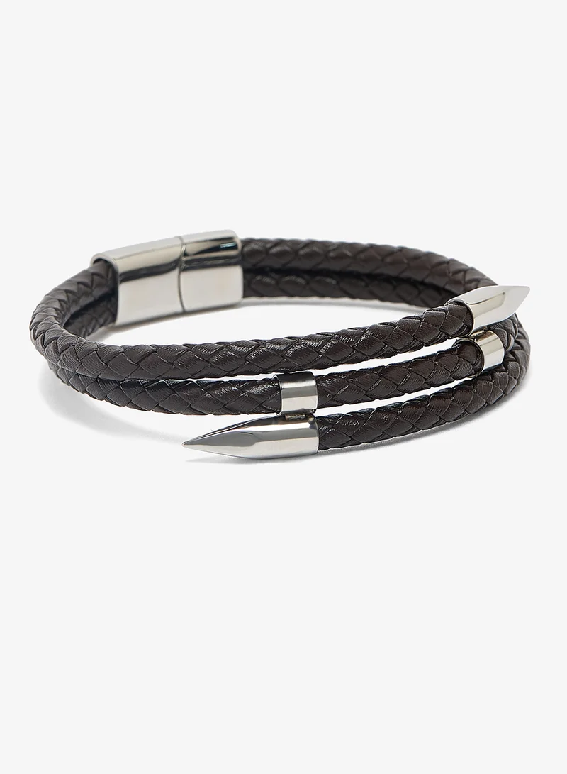 Robert Wood Braided Casual Bracelet