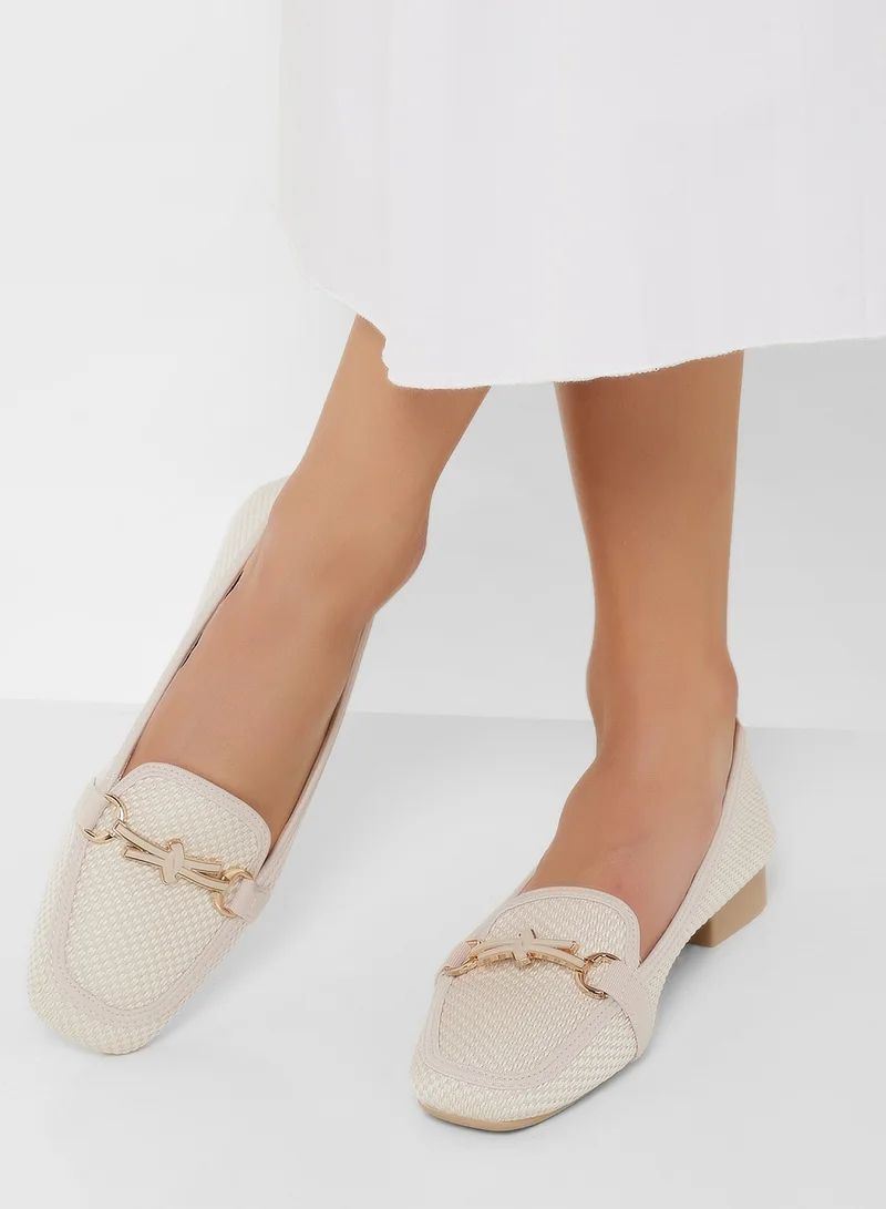 بيتك ستيبس Horsebit Tweed Loafer