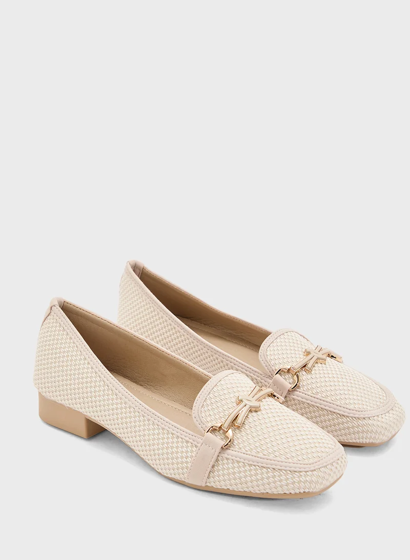 بيتك ستيبس Horsebit Tweed Loafer