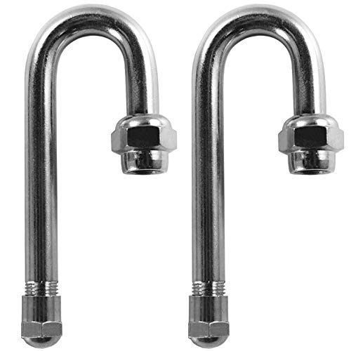 Aracey Dually Valve Stem Extensions, Set of 2Pcs,Heavey Duty, 180 Degree Metal Dual Wheel Valve Stem Extenders for for Truck Tires, RV, Trailer or Other Heavy dualies Wheel Vehicles - Image 5