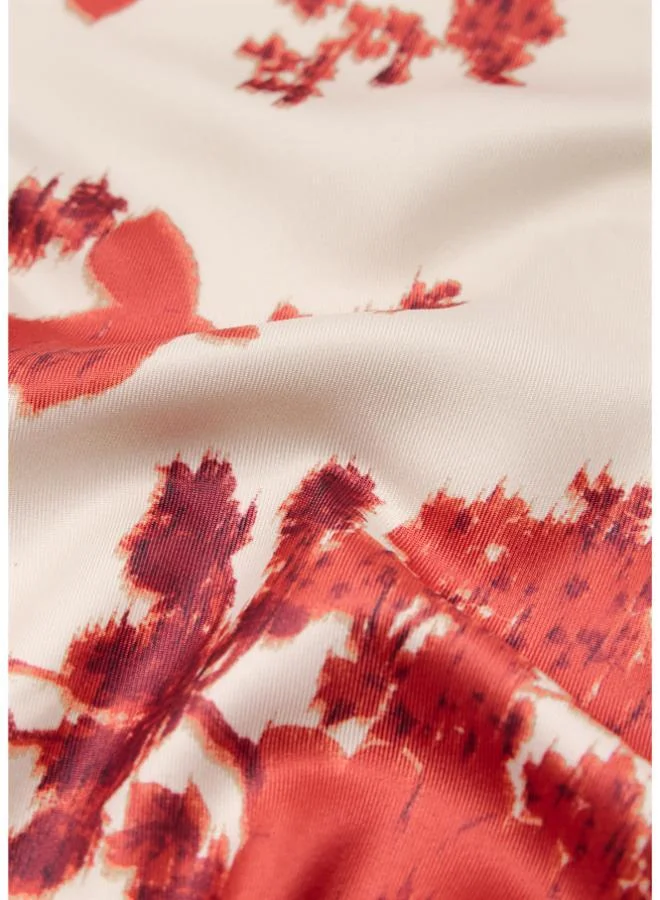Mango  Floral print scarf for Women | Best Price UAE