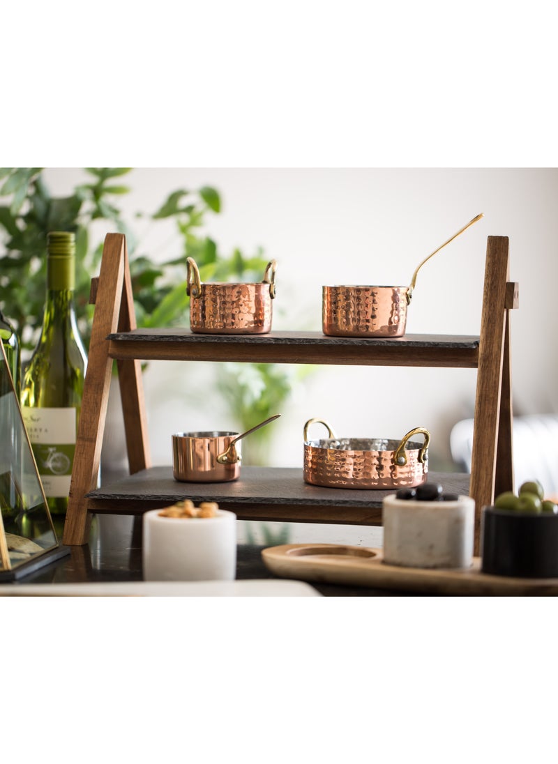 ARTESA Two Tier Serving Stand, 40x25x30cm, Gift Boxed  - Image 3
