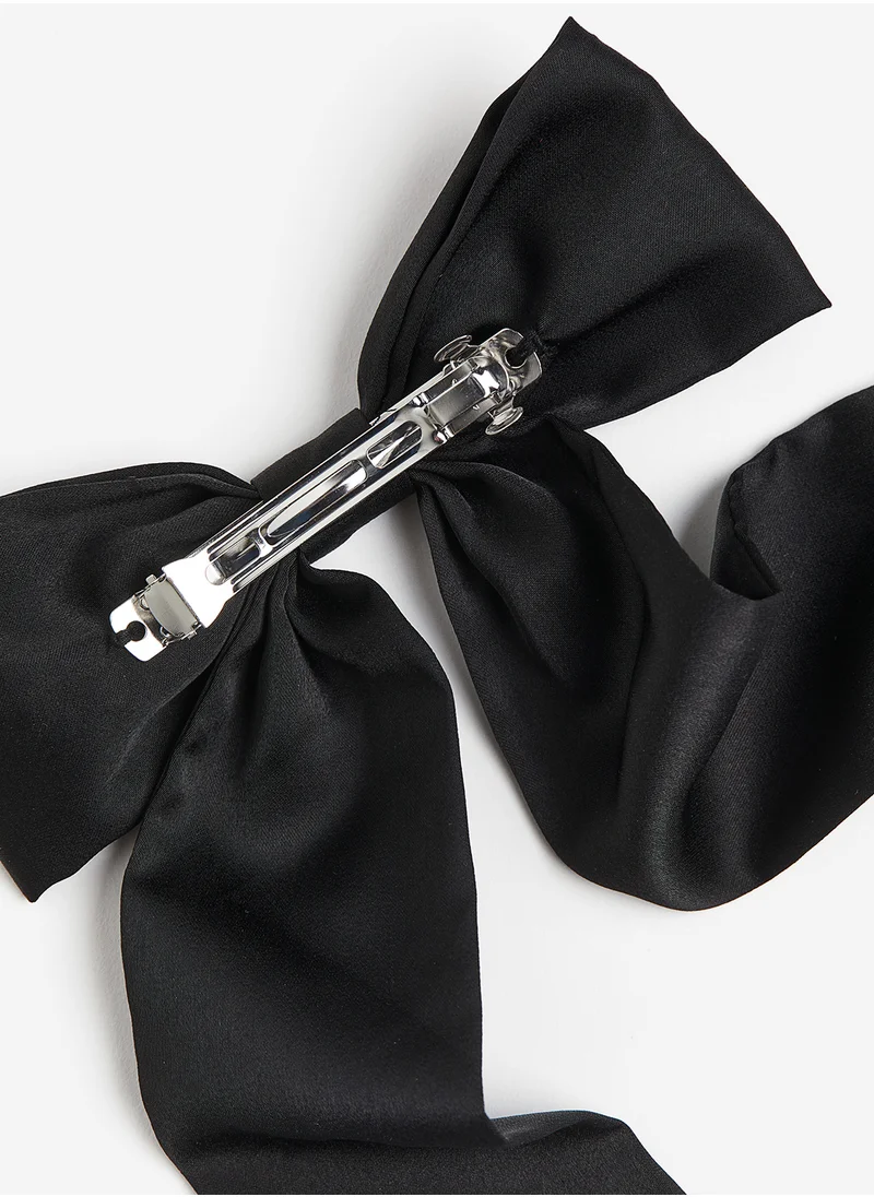 اتش اند ام Bow-Decorated Hair Clip