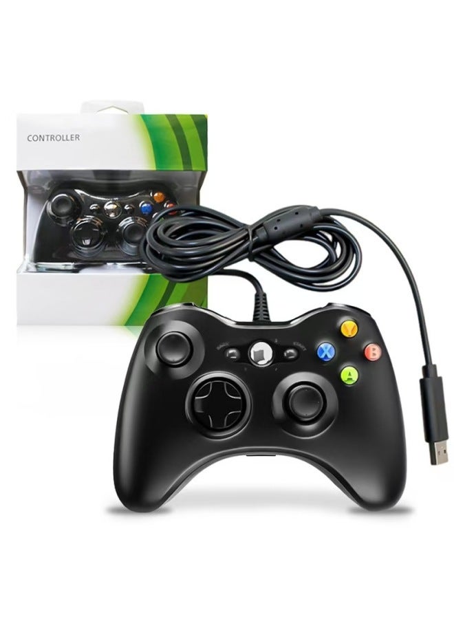 360 Wired Game Handle PC Android Wired 360 Wired Game Handle Manufacturers Wholesale-Product Color:Black With Packaging  - Image 2