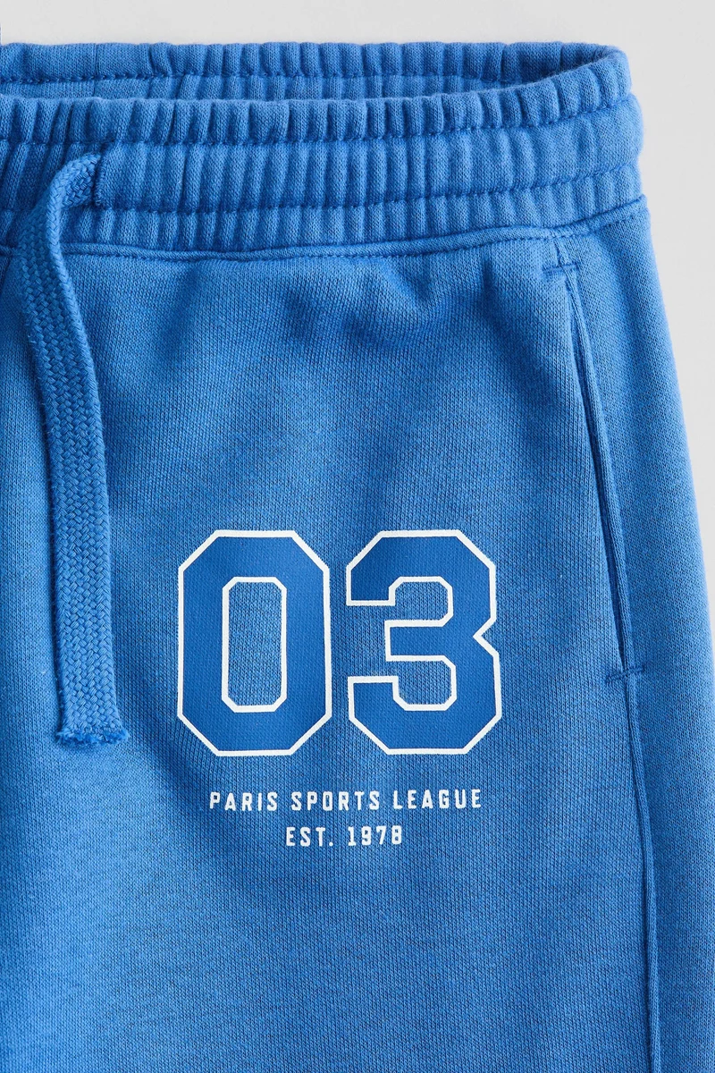 H&M Embroidery-detail joggers