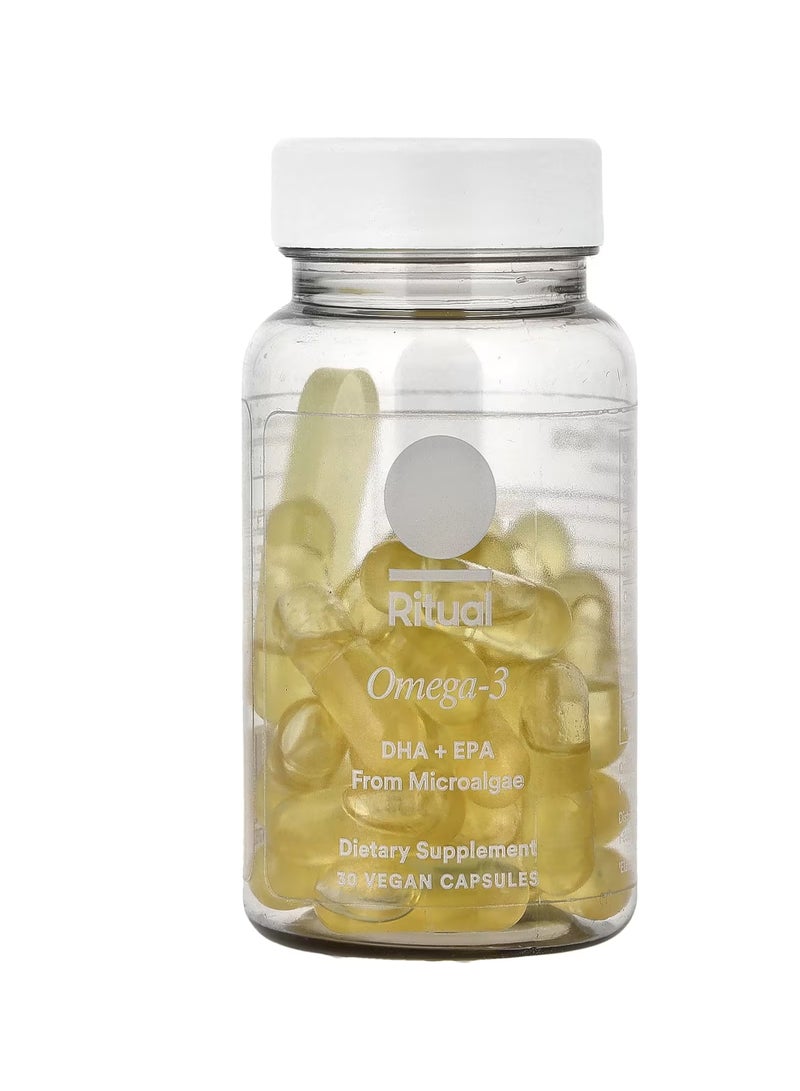 Omega 3, Citrus, 30 Vegan Capsules