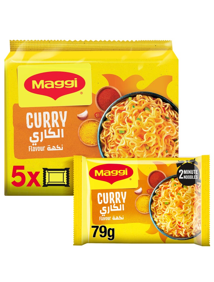 2 Minutes Curry Noodles