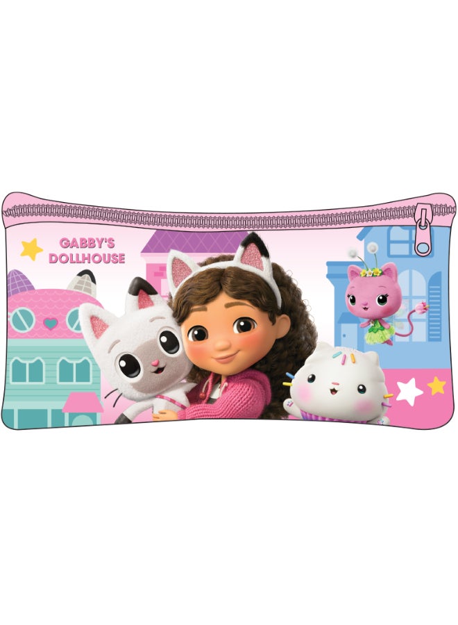Gabby's Dollhouse Gabby's Dollhouse 5 in 1 Value Pack (16" Trolley Bag with Lunch Box, Lunch bag, Water Bottle and Pencil Case) - Image 3