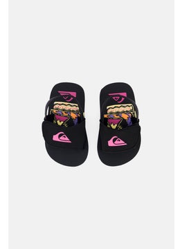 QUIKSILVER Toddlers Boy Slingback Slipper, Black  - Image 3