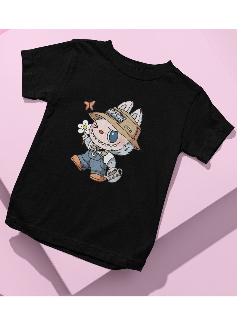 ZOOM Giggle with Labubu – Kids T-Shirt 