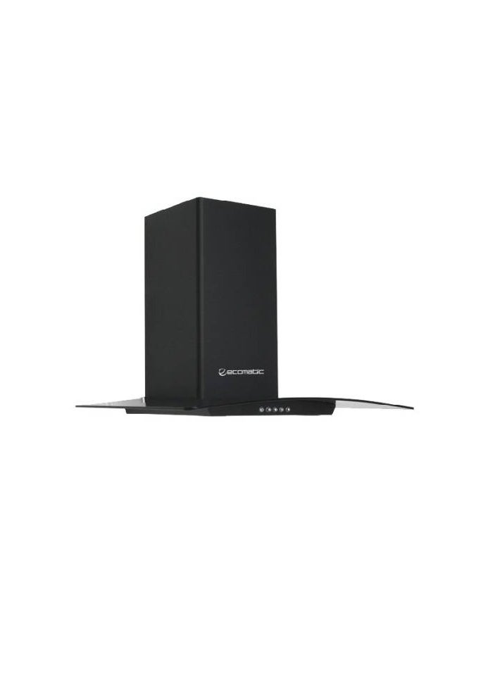 Ecomatic Ecomatic Built in hood 60 cm decorative Curvy black crystal 750 m3/h H6207KGBBK 