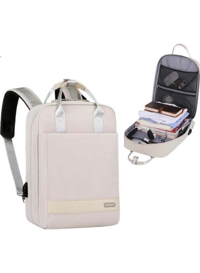 Brinch Laptop Backpack For Men And Women, 13/14 Inch Large Capacity, Suitable For Xiaomi Huawei, Travel Business Trip Backpack - Image 3