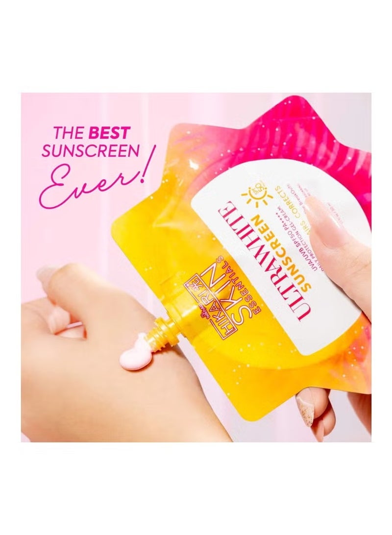 هيكاري واقي شمس هيكاري ألترا وايت بعامل حماية SPF50 PA++++ سعة 50 مل - Image 1