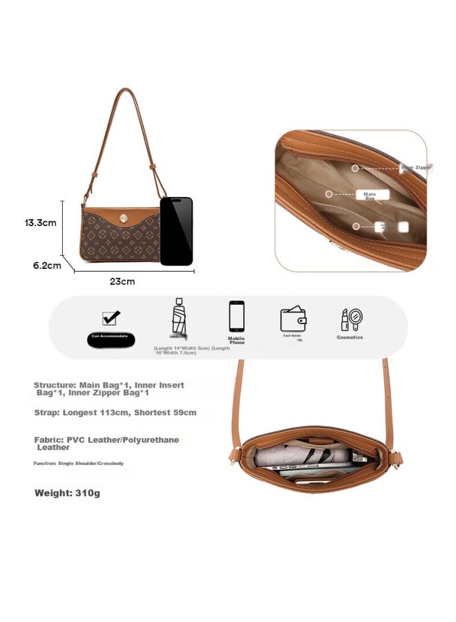 Scarecrow Handbag For Women, New Style Light Luxury Shoulder Crossbody Bag, Mommy Bag, Practical Birthday Gift For 40-50 Year Old Mothers - Image 4