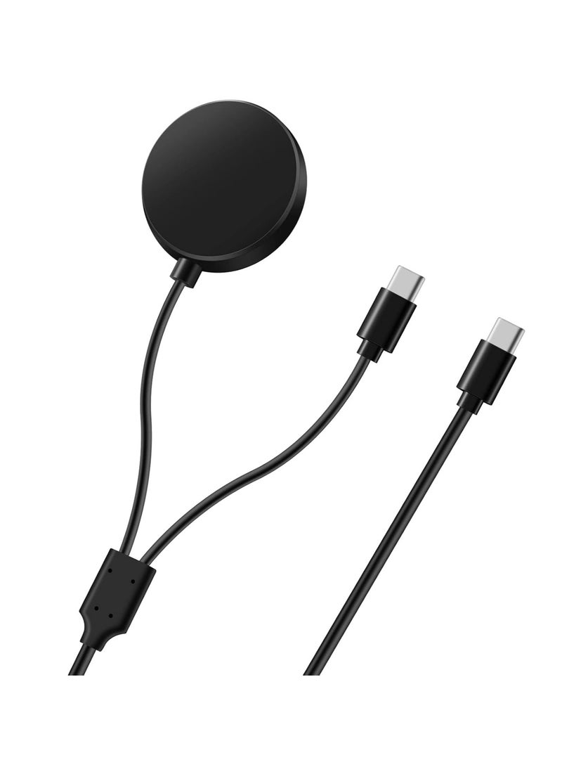 general 25W USB C Charger, 2 in 1 Watch Charger Compatible for Samsung Galaxy Watch 7/FE/6/6 Classic/5 Pro/5/4/3/Active2/1 and Galaxy S25/S24/S23/S22/21/20 Note20/10/Z Fold 6 5 4/ Z Flip 6 5 4 3 and Galaxy - Image 2