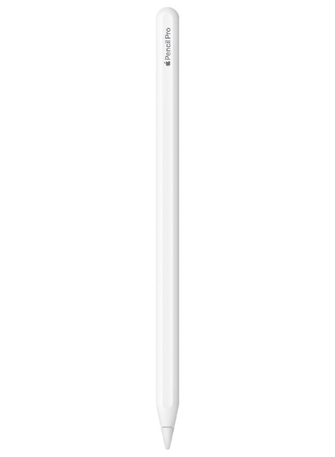 Apple Pencil Pro: Latest Model - iPad Compatibility Check Required - Pixel-Perfect Precision, Tilt and Pressure Sensitivity, Perfect for Note-Taking, Drawing, and Art. Charges and Pairs Magnetically - White - Image 1