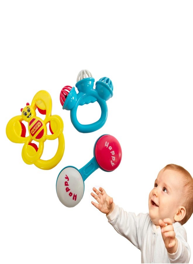 ROSEFAIR Baby Rattles Toys Set, Infant Grab Shake Rattle, Sensory Teether, Development Learning Music Sound Toy, Newborn Birthday Gift (MULTI-15) - Image 3