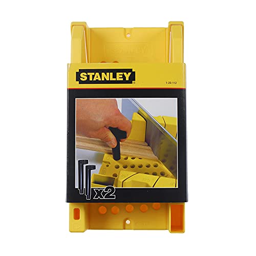Stanley 1-20-112 Saw Storage Miter Box of plastic, Black - Image 3