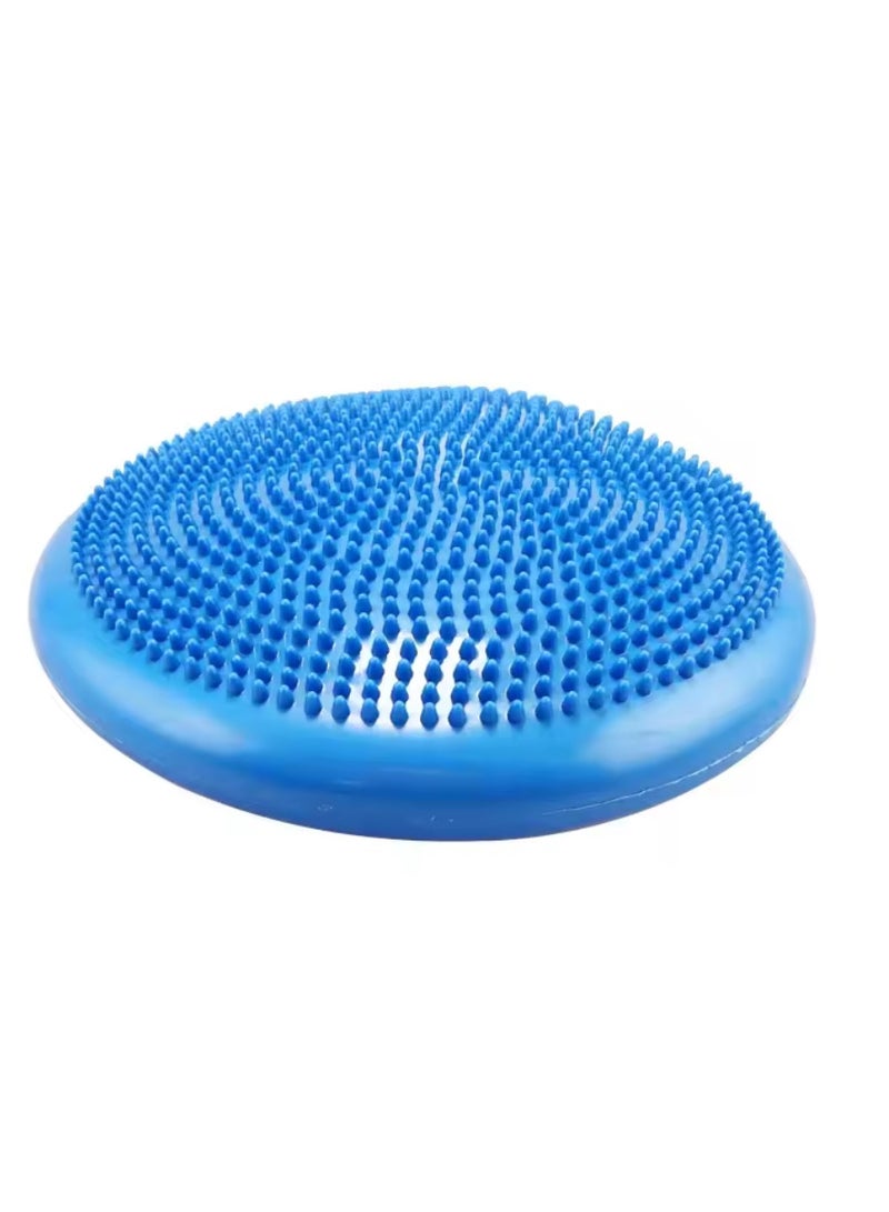 سبال كرة تدليك يوغا قابلة للنفخ متينة عالمية للصالة الرياضية واللياقة البدنية واليوغا ووسادة تدليك قرص التوازن المتذبذب - Image 3