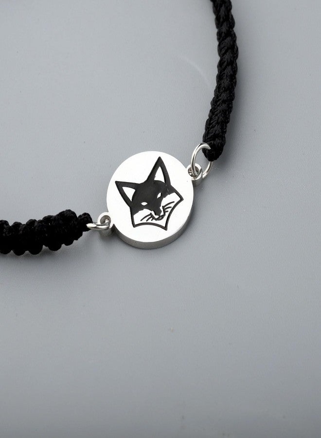 MAOFAED Fox Gift Fox Spirit Loyalty Creativity Positive Energy Inspirational Gift Fox Handmade Bracelet for Men Women (fox spirit) - Image 5