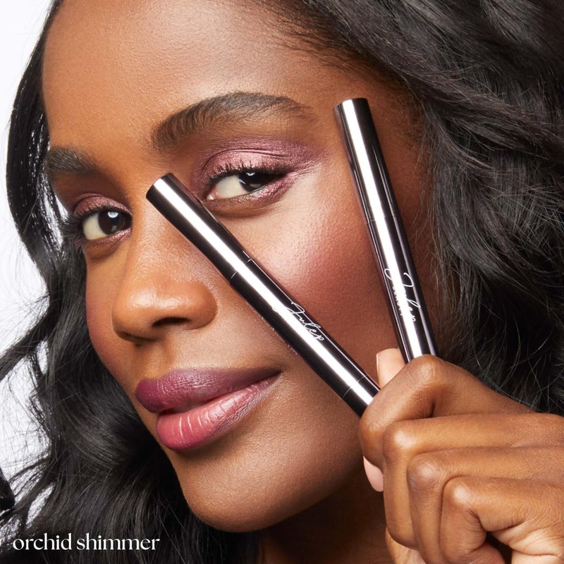 Julep قلم ظلال العيون جوليب 101 كريمي إلى بودرة مقاوم للماء - لمسة أوركيد اللامعة - يدوم طويلاً، مقاوم للتجاعيد، كريمي لامع بنفسجي فاتح مع ممسحة مدمجة - Image 3
