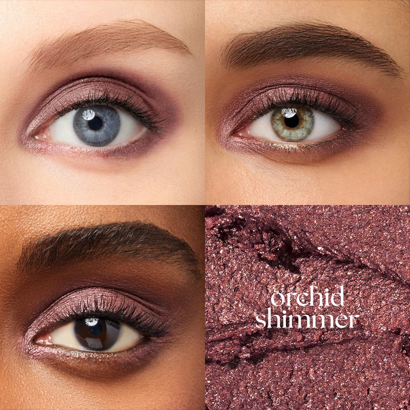 Julep قلم ظلال العيون جوليب 101 كريمي إلى بودرة مقاوم للماء - لمسة أوركيد اللامعة - يدوم طويلاً، مقاوم للتجاعيد، كريمي لامع بنفسجي فاتح مع ممسحة مدمجة - Image 2
