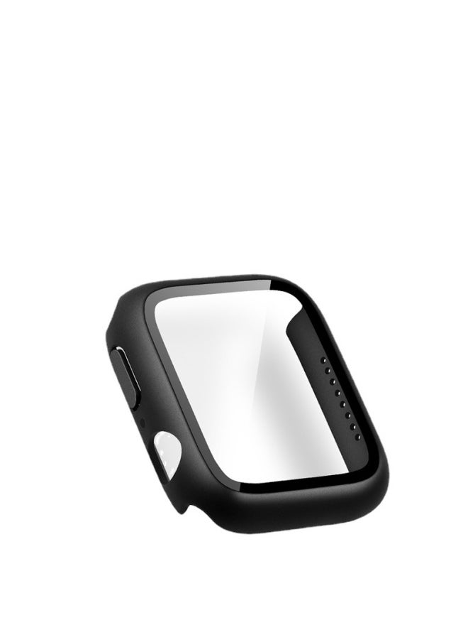 Generic - For Apple Iwatch8 Protective Case All-inclusive Watch Case Iwatchs9 Case Film Integrated Protective Case PC Matte-Color:Starlight Color (with Packaging)-Dimensions:41mm - Image 1