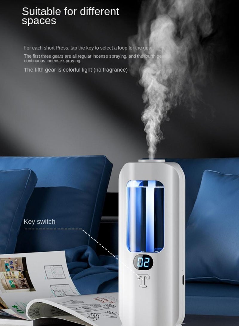 Al Kanzi 45ml Essential Oil Diffuser, Air Perfuming Device, Aroma Diffuser with 5 Colour LED Lights, Suitable for Living Rooms, Toilets, And Offices - Image 5