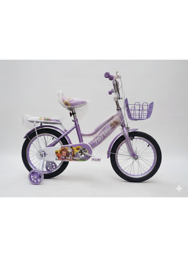 Roadix Zytoon Girls Bike 16 Inch Steel Frame, Single Speed, V-Brakes - Image 1