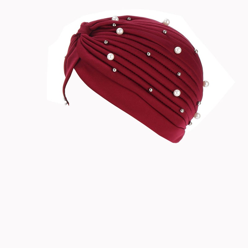 Ethnic Print Sleep Cap Women Hair Care Cap Satin - Image 4