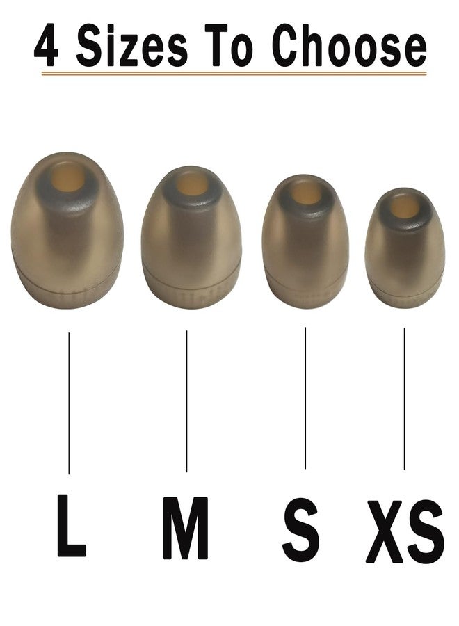 Luckvan أطراف أذن سيليكون من لوكفان لسماعات سوني لينك بودز S/WF-C500/WF-C700N، أطراف بديلة لسماعات سوني WF-1000xm4/1000XM5، أطراف أذن من سلسلة WF WI XBA، 4 أزواج - Image 4