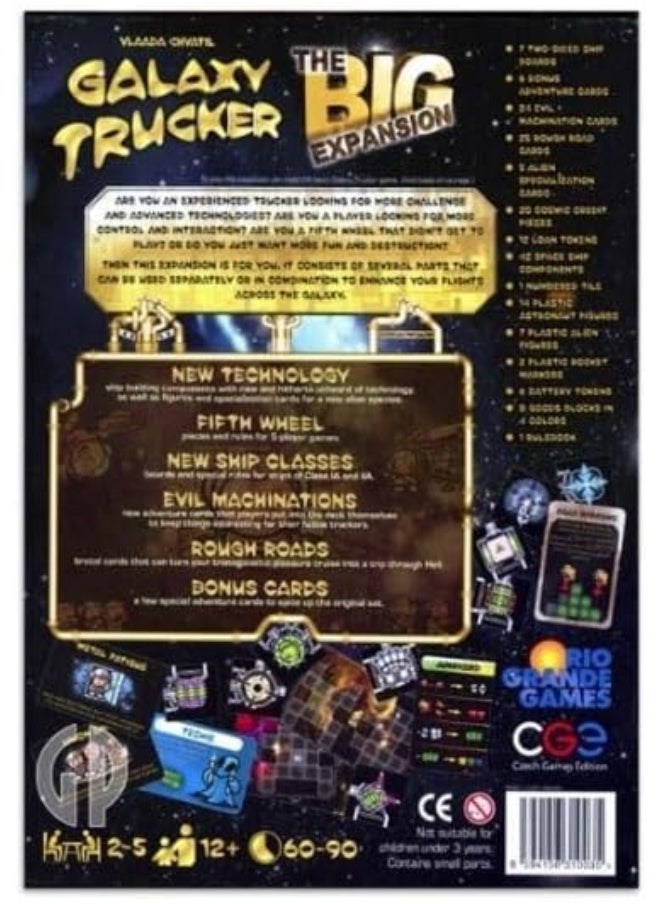 Czech Games - Galaxy Trucker - The Big Expansion - Image 1