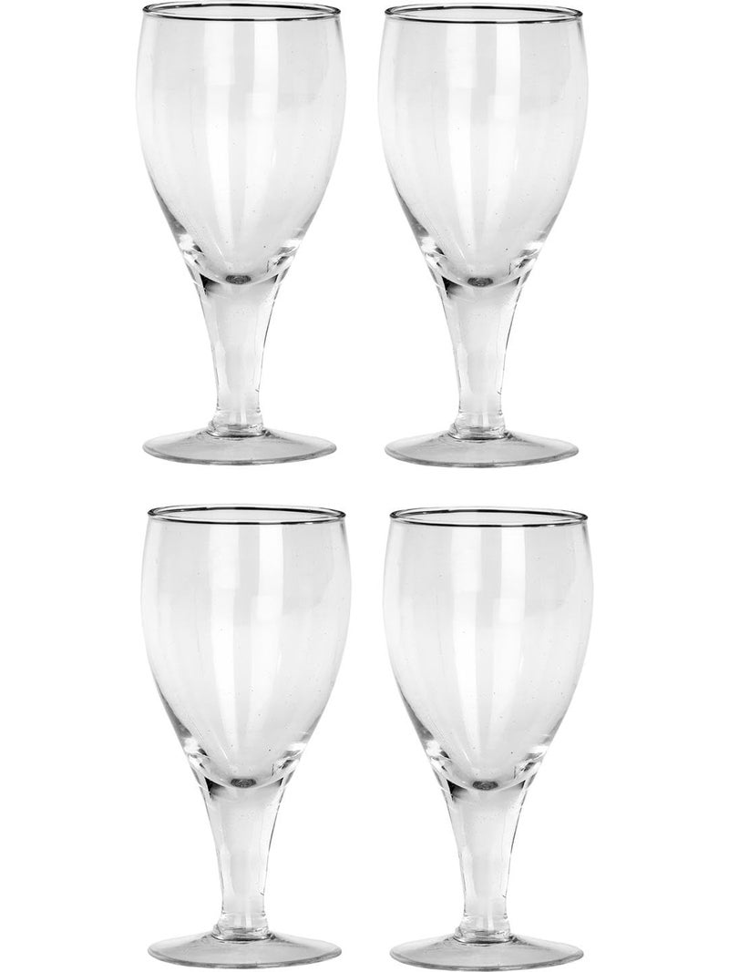 Somil Beautiful Wine Glasses for Memorable Moments 180 ml Capacity Pack of 6 Size 135 X 6 X 6 Cm - Image 2