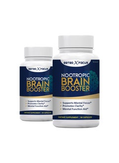 Retro X Focus Retro X Focus Nootropic Brain Booster 2 Pack