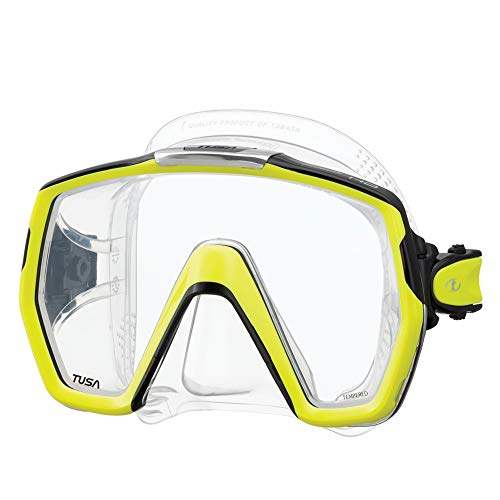 TUSA قناع الغوص TUSA M-1001 فريد HD، أصفر فلاش - Image 1
