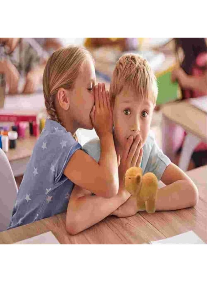 Capybara Plush Toy,Stuffed Animals Slap Bracelet,Plush Animal Wristband,Capybara Doll Gift for Boys and Girls,Capybara Slap Rings,Cute Capybara Stuffed Toy, Home Decoration (2Pcs)  - Image 5