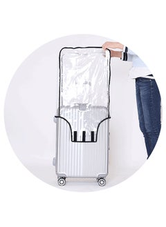 Generic Clear Suitcase Cover Waterproof Suitcase Cover Protectors Clear PVC Luggage Protector Case Covers for Suitcases Travel Luggage  - Image 2