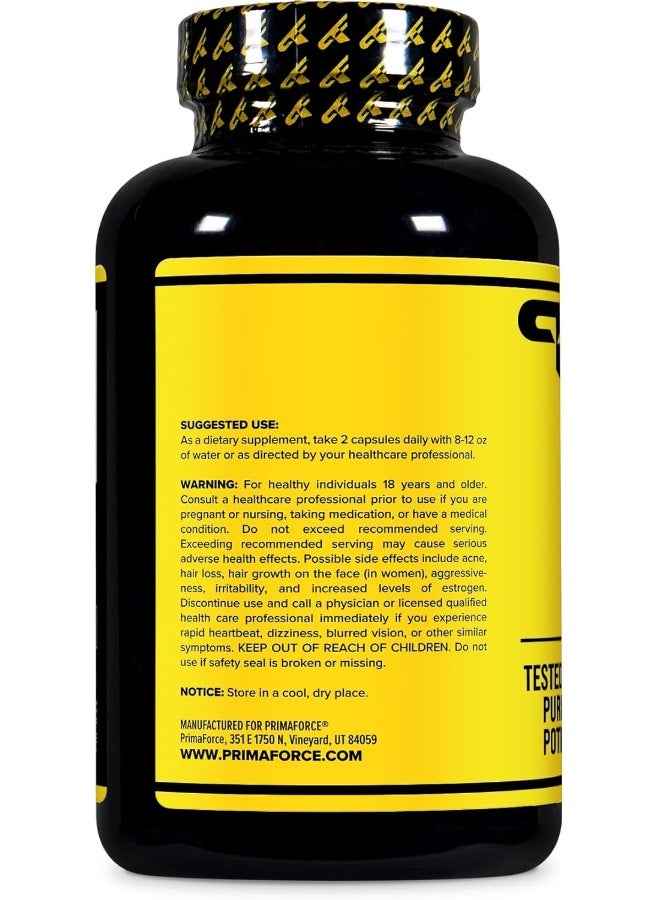 Primaforce Hmb (Beta-Hydroxy Beta-Methylbutyrate) 1000Mg, 180 Capsules (500Mg Per Capsule) - Gluten Free And Non-Gmo Supplement - Image 3