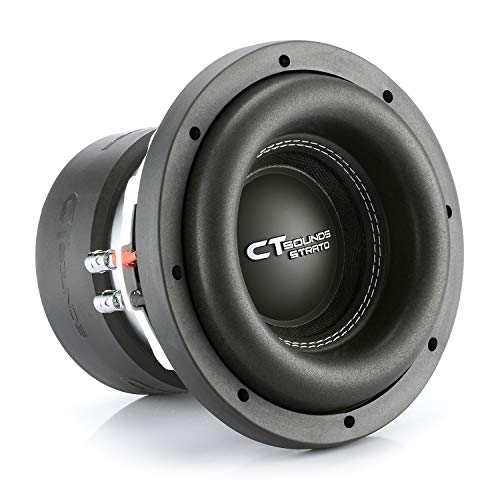 CT Sounds STRATO-8-D4 1200 Watts Max 8 Inch Car Subwoofer Dual 4 Ohm - Image 1