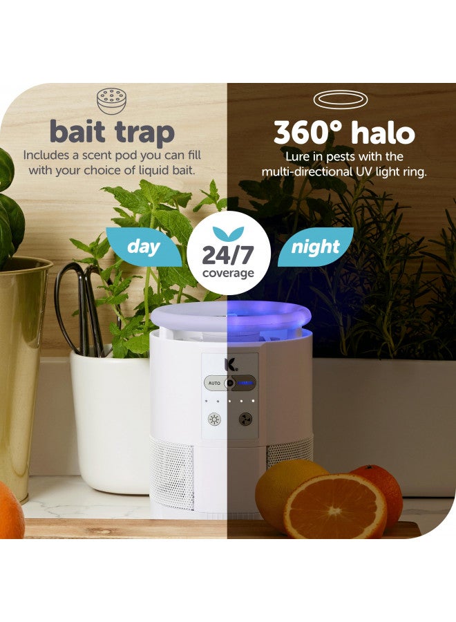 KATCHY Katchy Duo 2 in 1 Indoor Fruit Fly Trap, Mosquito Killer, and Gnat & Bug Catcher with UV Light Fan and Sticky Traps for Bugs - Image 3
