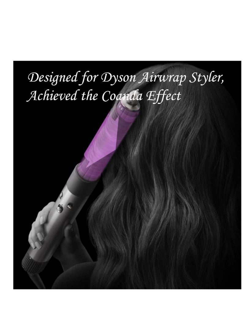 SYOSI - 40MM/1.6 Inch Long Hair Curling Barrels Compatible with Dyson Airwrap Styler Attachment Parts, Self-Curling Attachment Accessories for Dyson Airwrap Styler HS01 HS05 - Image 1