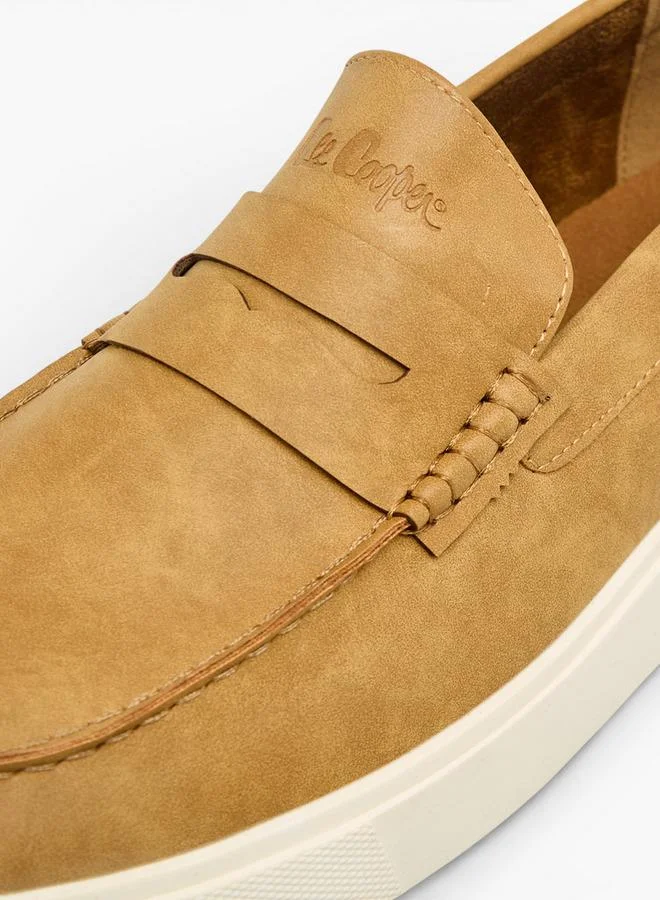 Lee Cooper TAN Men Ortholite Slip-On Loafers for Men | Best Price UAE