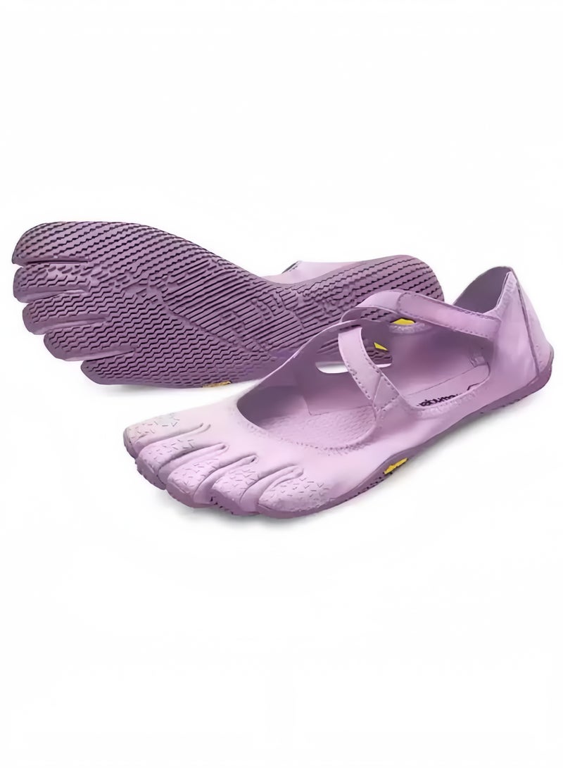 Vibram five-finger shoes for women, suitable for indoor fitness, sports, yoga, Pilates, soft-soled, anti-slip, dance training shoes, VSOUL - Image 1