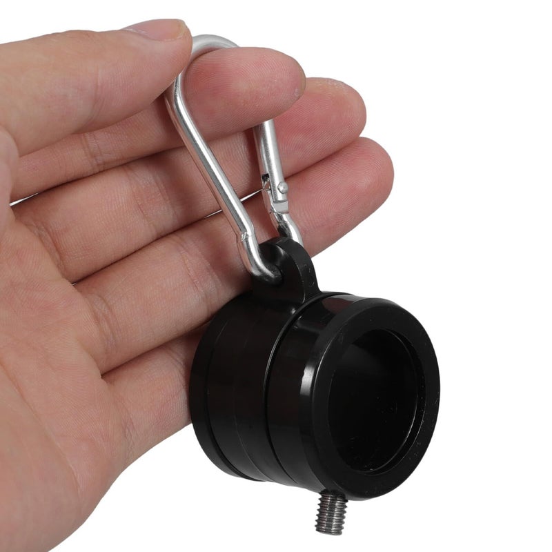 2 Sets 1 Inch Dark Color Flag Pole Mounting Clips And Rotating Rings For Outdoor Flagpole Hardware Kit - Image 4