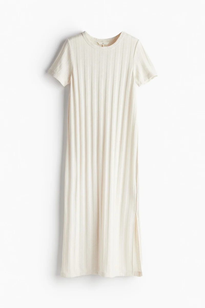 H&M  Ribbed dress for Women | Best Price UAE