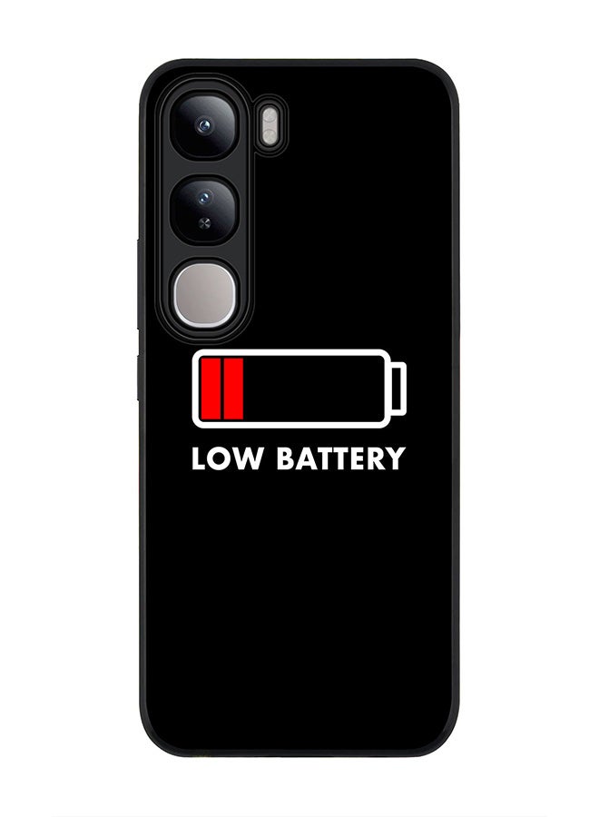 Stylizedd For vivo V40 Lite Case,Slim fit Camera Protection, Shockproof Thin Phone cover - Low Battery - Image 1