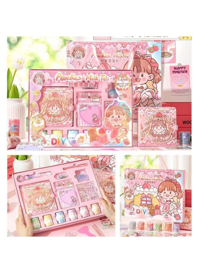 Bluejw Lac Diy Cream Glue Small Disc Sticker Suit Girl Children's Toy Goo-ka Plate Full Set Of Hand Account Kit - Image 1