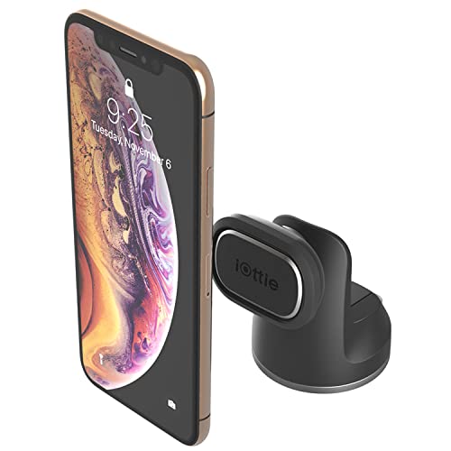 iOttie iTap 2 Magnetic Dashboard Car Mount Holder || Cradle for Samsung Galaxy S22, Google Pixel 7, Motorola Moto G, OnePlus 10, Sony Xperia & Other Android Smartphones - Image 1