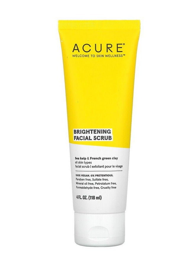 Acure Skin Brightening Facial Scrub 118ml - Image 1