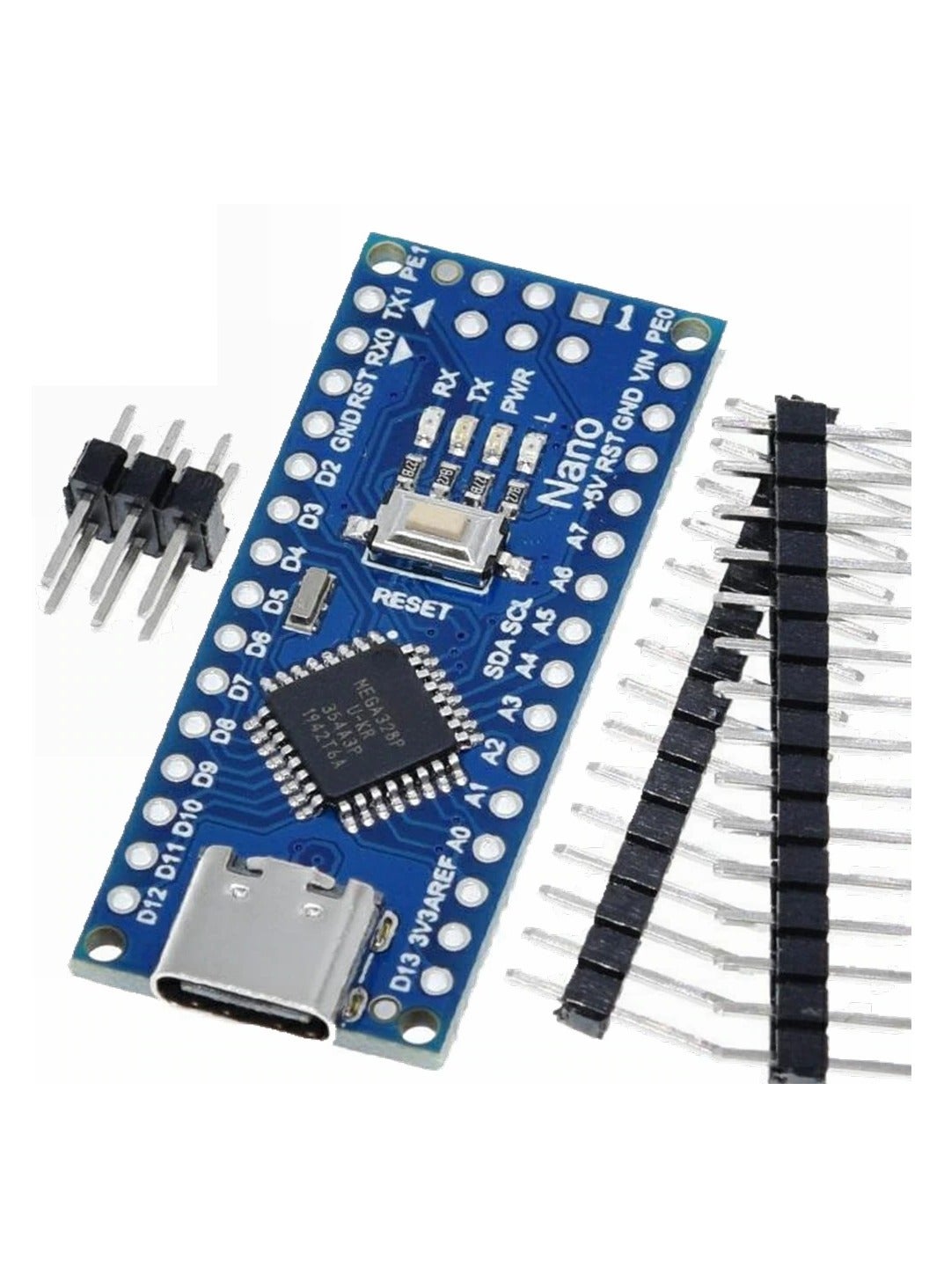 Generic Arduino Nano ATmega328P Microcontroller Board - USB Type-C ...